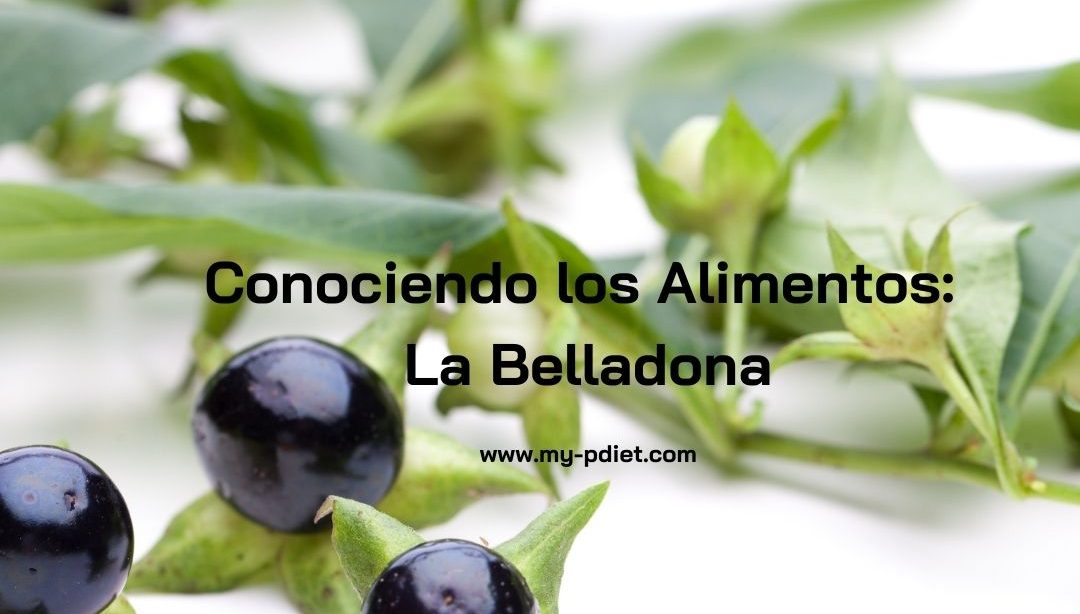 Conociendo los alimentos: la Belladona, nutricionista, nutricionista clínica