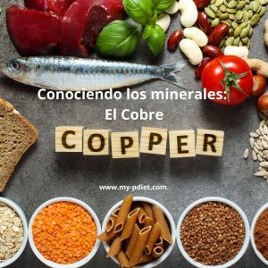 Conociendo los minerales: el Cobre, nutricionista,nutricionista clínica