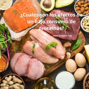 ¿Cuales son los efectos de un bajo consumo de proteínas? Nutricionista clínica