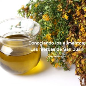 Conociendo los Alimentos: Hierbas de San Juan, nutricionista, nutricionista clínica