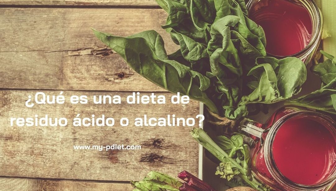 Dieta de residuo ácido o alcalino, nutricionista, nutricionista clínica