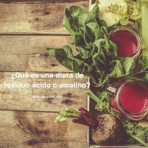 Dieta de residuo ácido o alcalino, nutricionista, nutricionista clínica