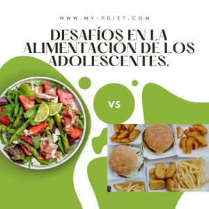 Desafíos en la alimentación de los adolescentes. nutrición, nutrición clínica