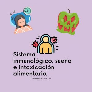 Sistema inmunológico, sueño e intoxicación alimentaria. nutricionista clínica