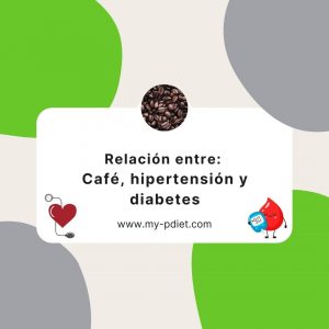 Relación entre: Café, hipertensión y diabetes, nutricionista, nutricionista clínica