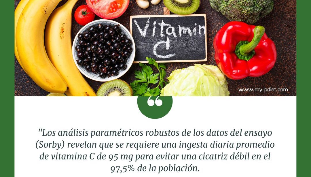 Estudio sobre necesidades de vitamina C, nutricionista, nutricionista clínica