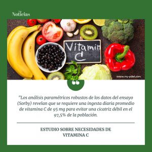 Estudio sobre necesidades de vitamina C, nutricionista, nutricionista clínica