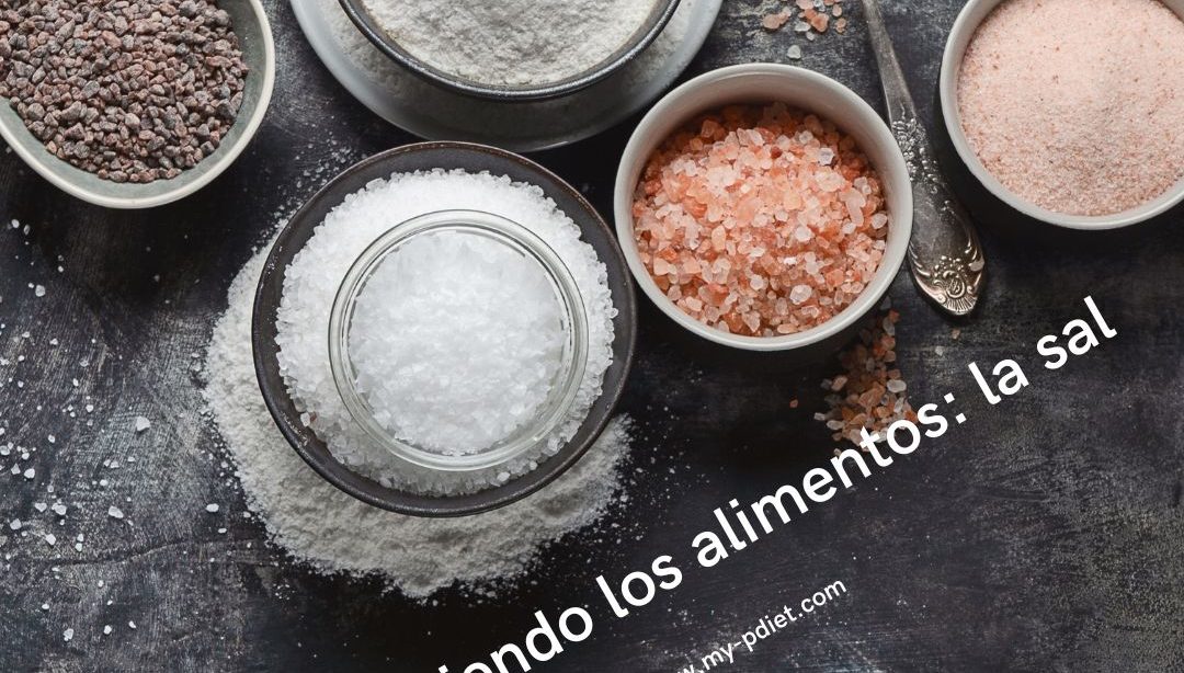 Conociendo los alimentos: la sal, nutricionista, nutricionista clínica