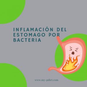 Inflamación del estomago por bacteria, nutricionista clínica, nutricionista