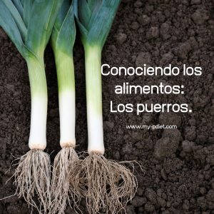 Conociendo los alimentos: Los puerros., nutricionista, nutricionista clínica