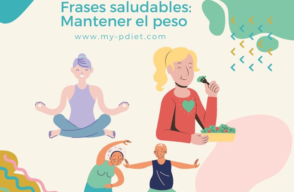 Frases saludables: Mantener el peso, nutricionista, nutricionista clínica