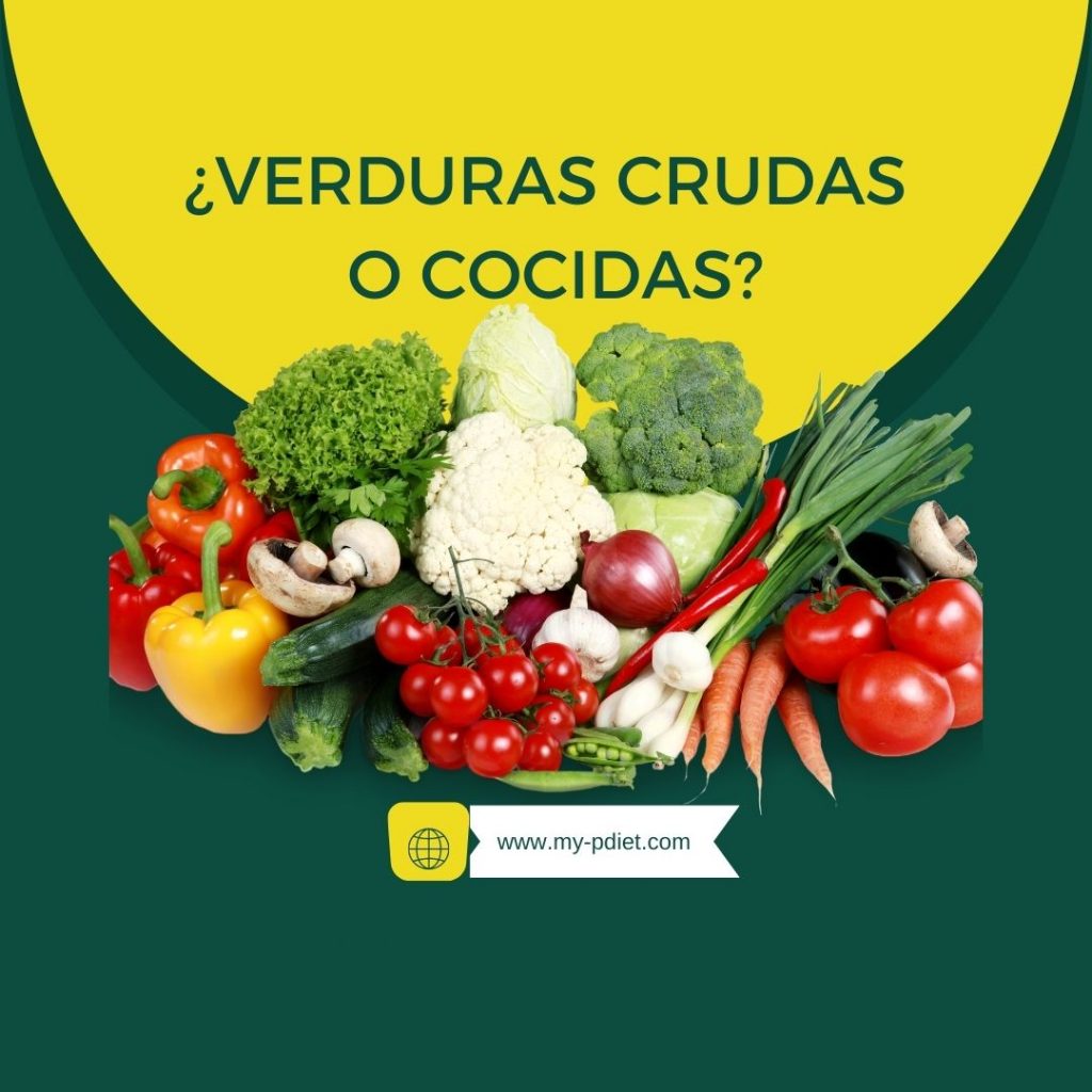 ¿verduras Crudas O Cocidas My Nutriciónemk 5164