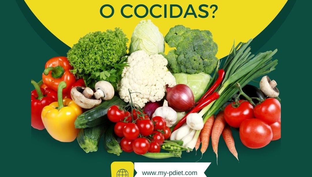 ¿Verduras crudas o cocidas?, nutricionista, nutricionista clínica