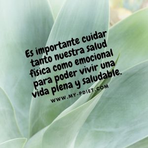 Es importante cuidar tanto nuestra salud física como emocional para poder vivir una vida plena y saludable., nutricionista, nutricionista clínica