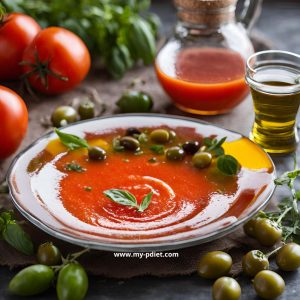 Gazpacho: El Sabor del Verano con Beneficios Saludables, nutricionista, gastronnomia.