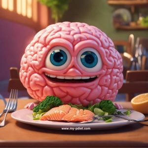 Cerebro y pérdida de peso., nutricionista, alimentación saludable