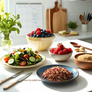 Planifica tu Éxito: Comidas Saludables para Febrero, Planificación de Comidas Saludables Dieta Equilibrada para Febrero, Recetas Nutritivas y Fáciles, Alimentación Consciente y Saludable, nutricionista